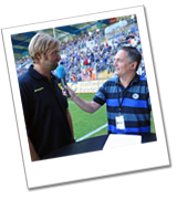 Analysiert das Spiel und den Fußball - Meister-Trainer Jürgen Klopp